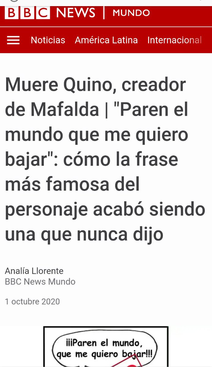 katelunae's tweet photo. @RevistaSemana porqué cuando entro a ver una noticia de su página dice: "en BBC Mundo hicimos una selección de ..." ? No veo que en ningún lado diga que la noticia fue tomada de BBC. Es exactamente la misma noticia! https://t.co/zSdlCn78if