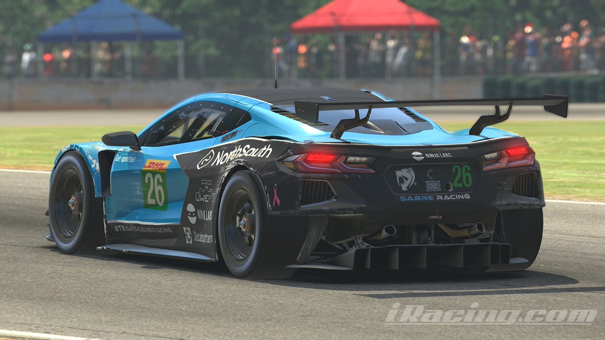 TeamSabreRacing's tweet photo. This was after an hour racing https://t.co/wQaBzYYrXV
