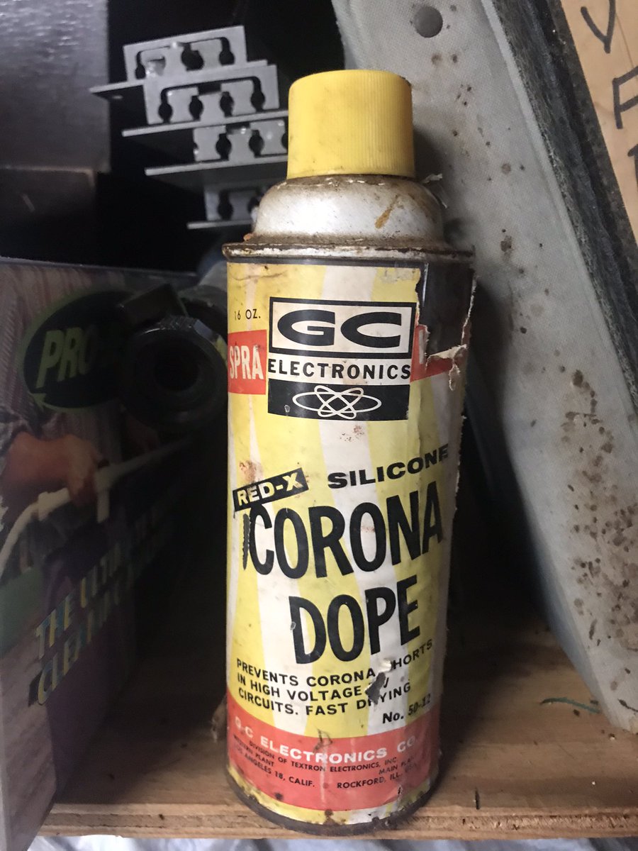 burch's tweet image. Found the experimental vaccine Trump is taking while cleaning my grandmothers house.