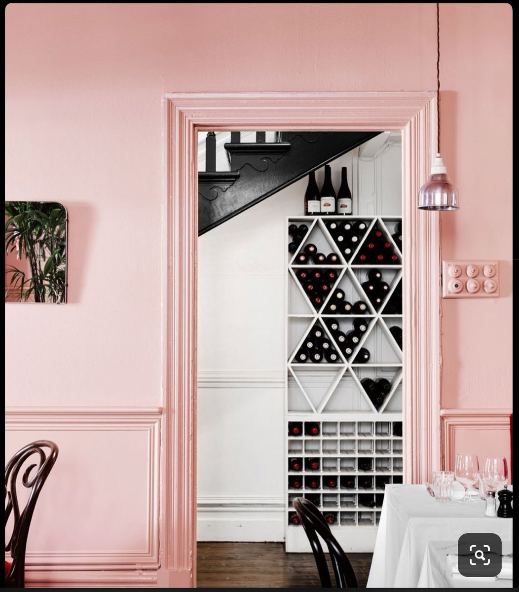 Mixing your colors with your personal neutrals will make your overall palette.The photo on the left has stark black and white as th baseline, black being the neutral, and pink being the color.On the right a similar pink & white are being supported by pale wood instead of black.