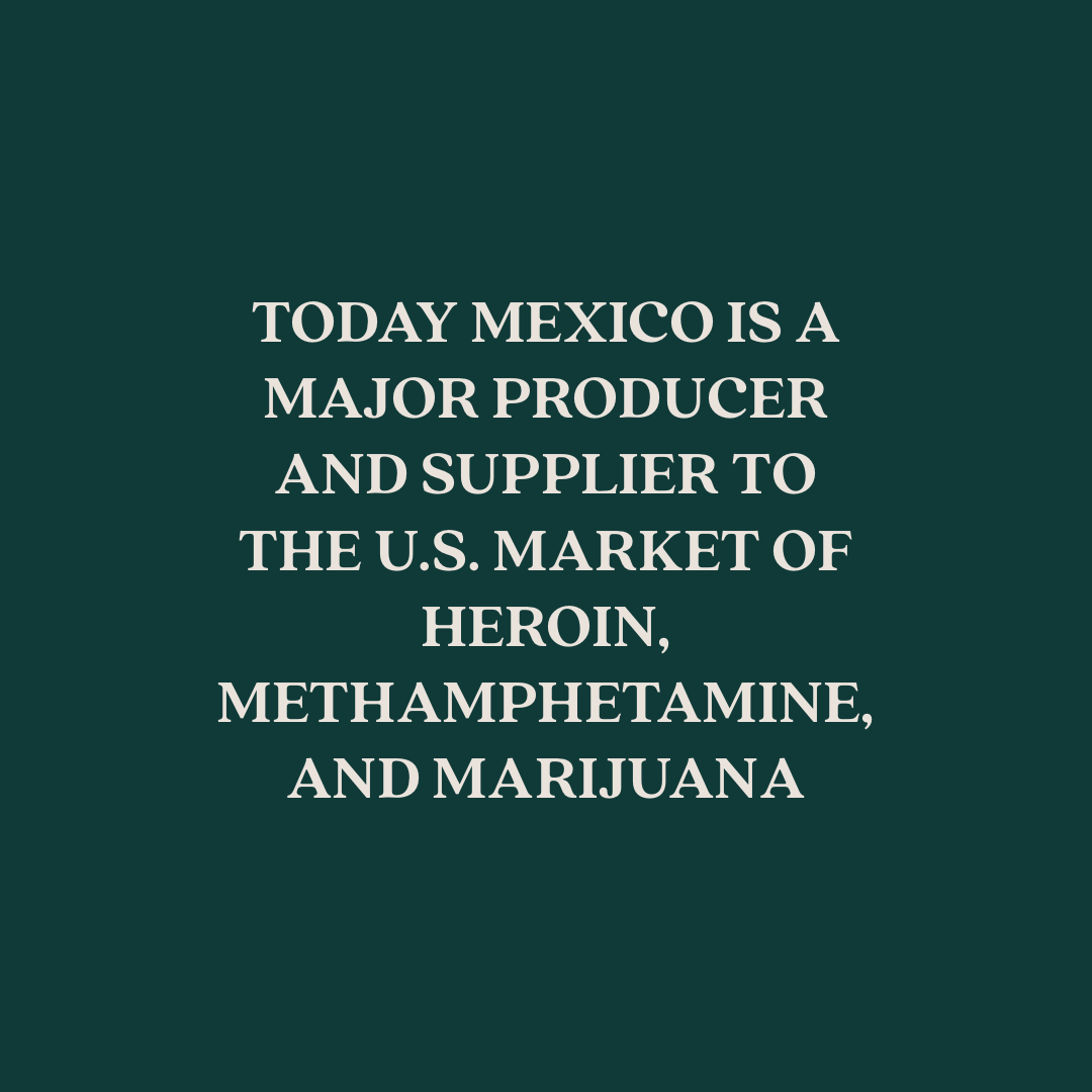 hellomarked's tweet image. Today Mexico is a major producer and supplier to the U.S. market of heroin, methamphetamine, and marijuana and the major transit country for cocaine sold in the United States. Ref: fas.org