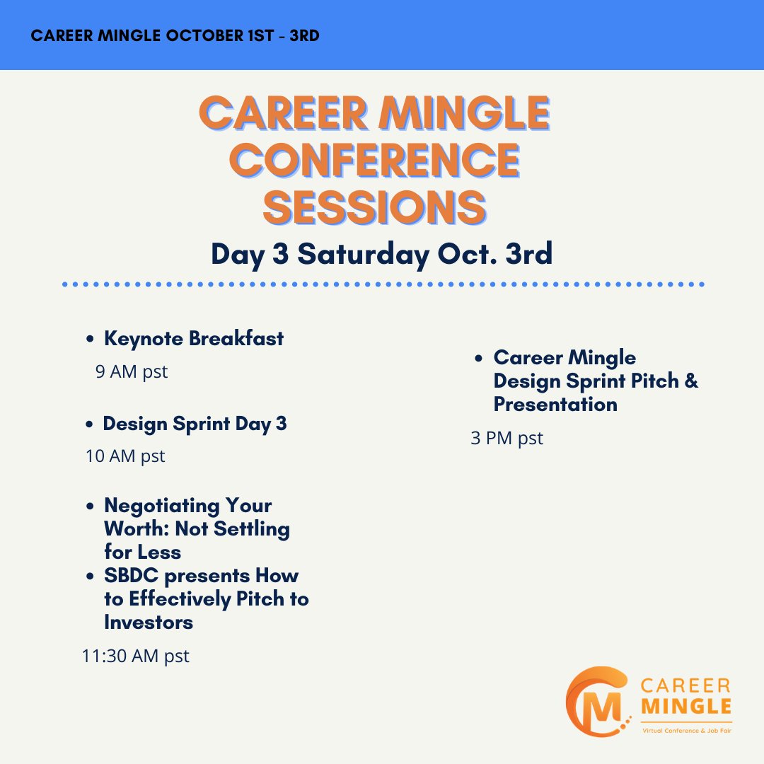 #careermingle conference Day 3