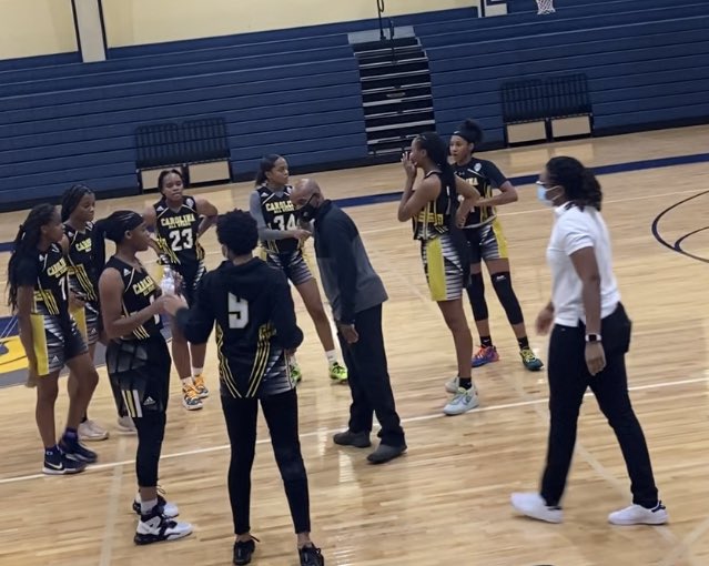Due to COVID, over a year since my Carolina All-Stars on court together last night. Rust as expected but fun.

CAS 43 Waves 22
P: TK Bland 13 Gabby Davis 10
R: Amiaya Hall 11, Kylah Silver 8
S: Silver 11, Lindsay Suitt 4
A: Maya Robinson 4
D: Davis 8
B: Hall 2
Highlights to come