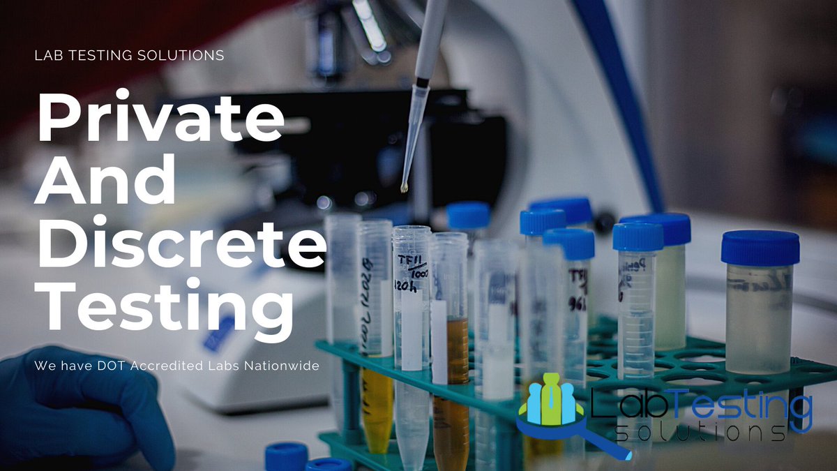 LabTestingUSA's tweet image. Worried about your upcoming #EmploymentDrugTesting ? Why not put your mind to rest with a private and discrete #DrugTest with @LabTestingUSA. 

You&apos;ll be able to order your test online and get your results discretely before you take the official test from your work.
