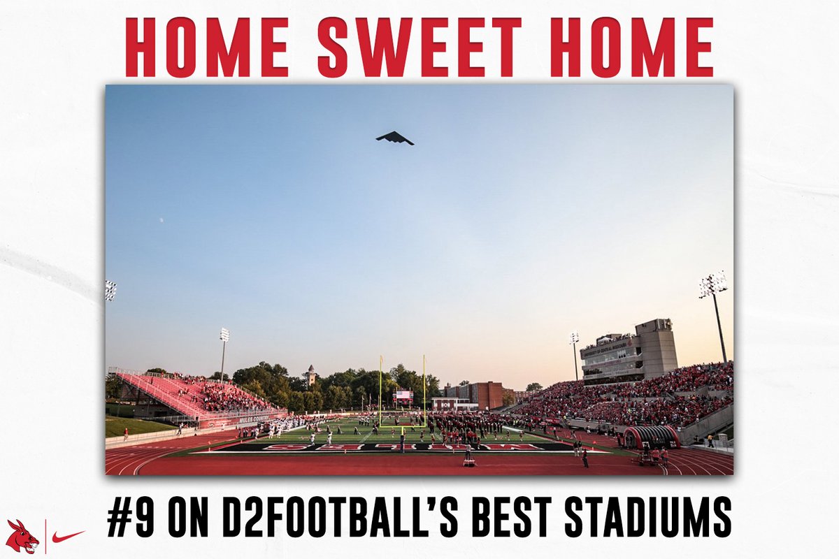 UCMFootballTeam's tweet photo. Home Sweet Home.

Walton Stadium checks in at #9 on D2Football's List of Top Stadiums in all of Division II!

🔗: https://t.co/lerAJFyDT6 https://t.co/f88uI9wzE3