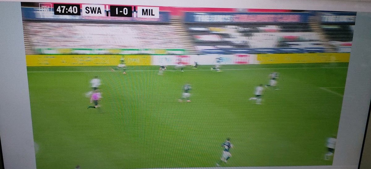 JulieKissick1's tweet image. Jake Bidwell gets his goal after threatening from the first game. Great finish. 1-0 46'  #Swans #SWAMIL