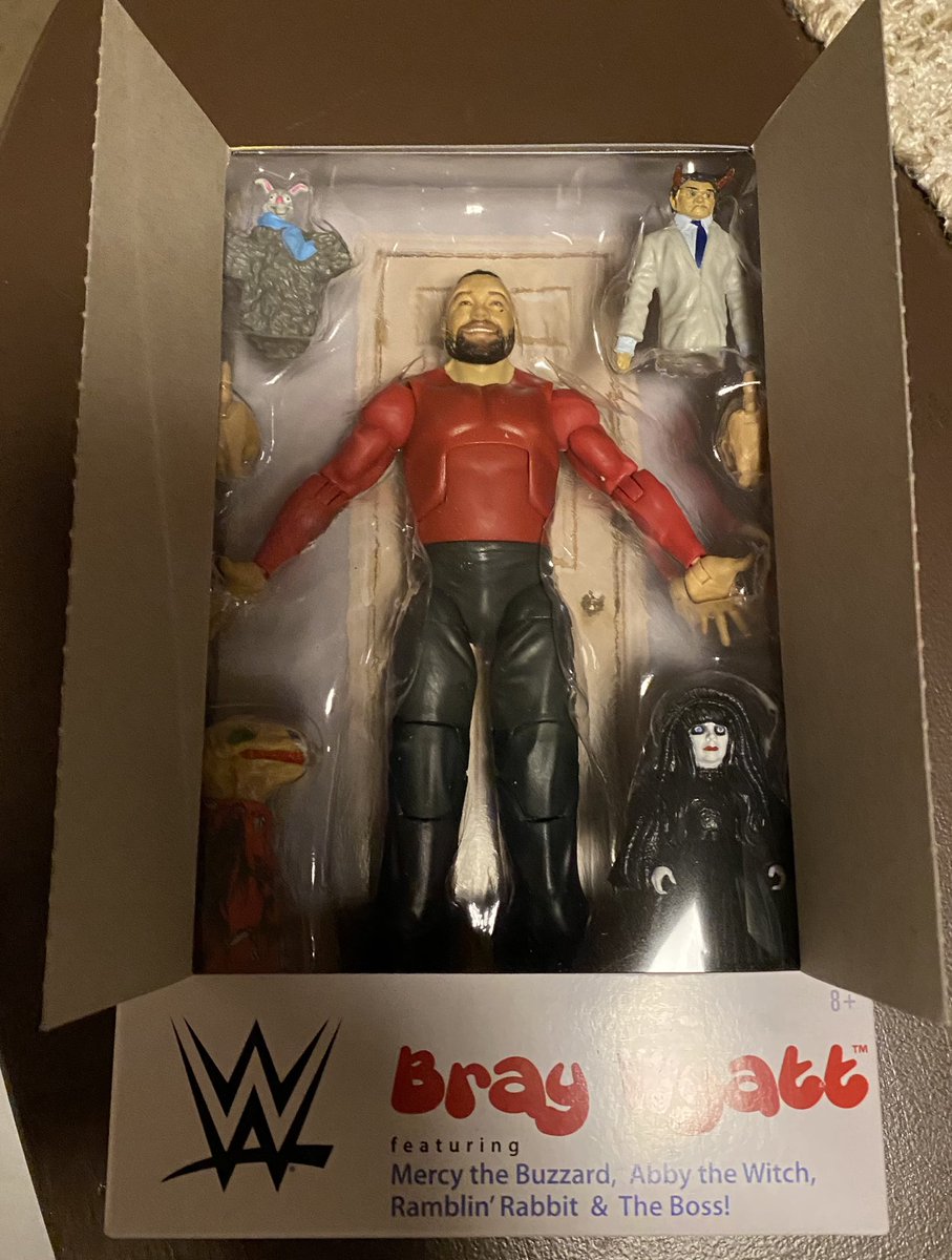 hostwththemost's tweet photo. @RingsideC delivers again!!
Got my #fireflyfunhouse bray figure yesterday!!
My go to place for figures!! This one is amazing!
#firefly4Life #BrayWyatt https://t.co/30CXTTtWCp