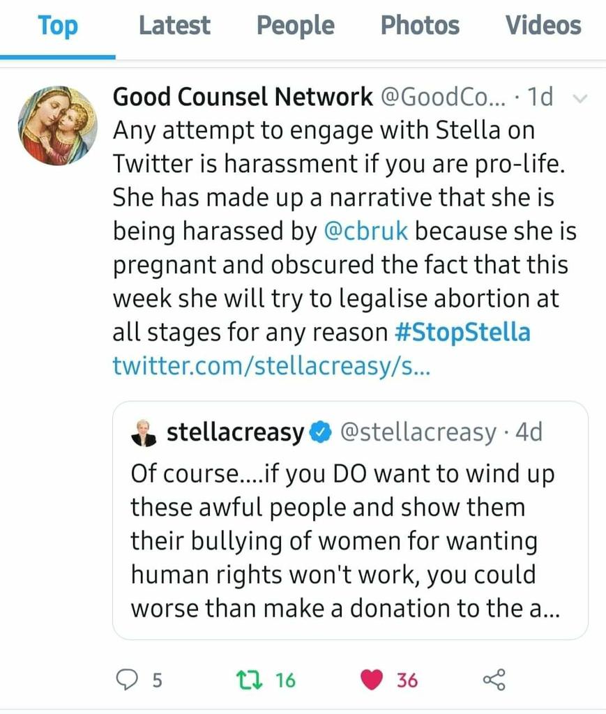 On this day last year..The Good Counsel Network told it like it is!

#TruthHasArrived #StopStella