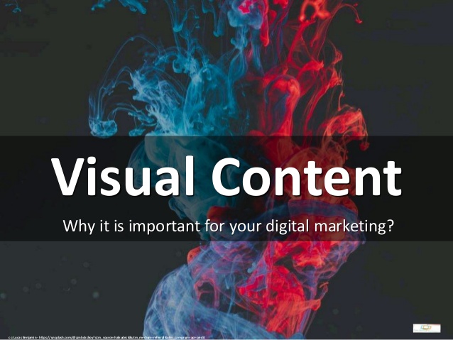 Digital Marketing Why visual content is important slideshare.net/workingonthego… #digitalmarketing #remotework #SME #freelance