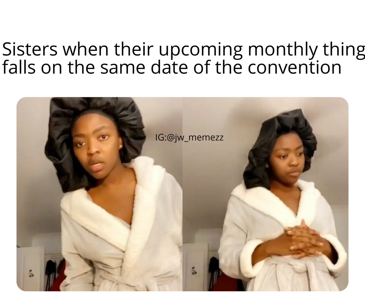 jw_memezz's tweet photo. I NEVER EXPERRERRIT πββοΈπ€¦ββοΈ.. πππ
.
.
.
#jwmemes #jehovahswitnesses #jwfun #jwhumor #jwonly #jwfunny #jwlaughs #memes #jwlaugh #jwfamily #jwfriends #jwboy #jwboys #jwgirl #jwgirls #jwboys_girls #jwgirls_boys #jwconvention #jw_happyfriends https://t.co/CkMKfkzB8d
