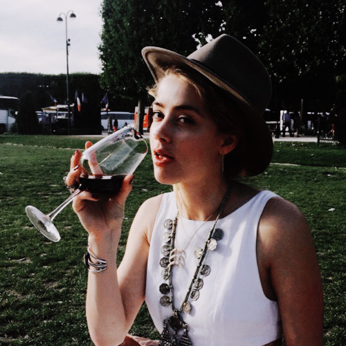 ''I love red wine. It’s my hobby. I don’t care what anyone says. ''preach queen.