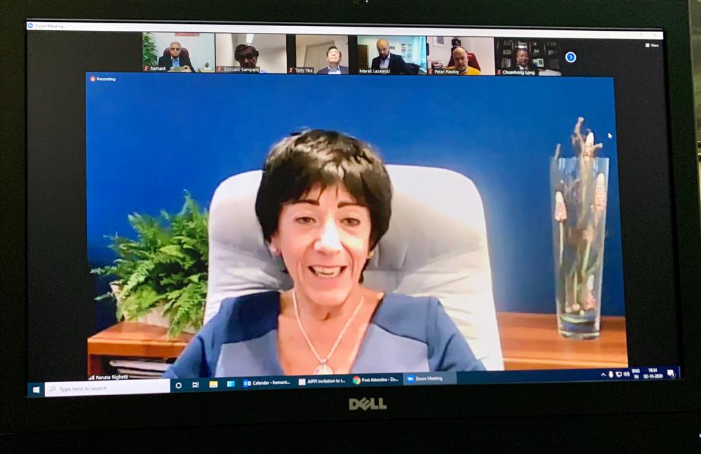 AippiG's tweet photo. Council of President meeting of AIPPI Online Congress -2nd October, 2020- AIPPI India Group President Mr. Hemant Singh-“Wonderful to attend first online Council of President meeting of AIPPI Online Congress which was a historic moment!! https://t.co/cWJG8MngtH
