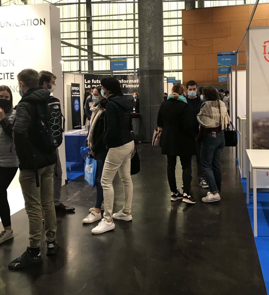 letudiant's tweet image. Retour sur nos Salons de l’Etudiant qui se sont déroulés dans le respect des règles sanitaires ce week-end ! 💡@UNIMEV_FR #safeevent #event