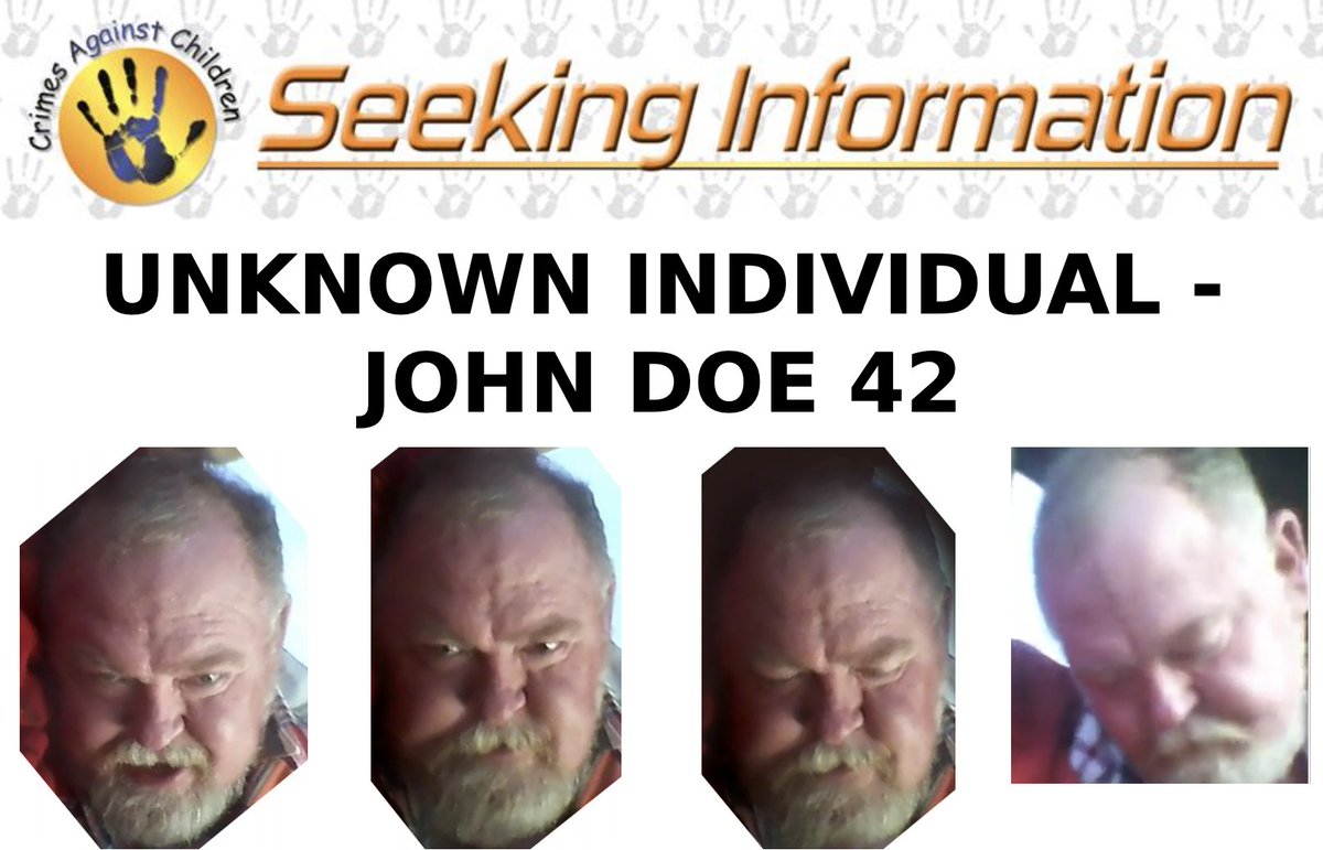 #ICYMI: We still need your help to identify John Doe 42, who may have information about a child sexual exploitation investigation. Visit ow.ly/xNqd50BFz5G, and if he looks or sounds familiar to you, submit a tip at tips.fbi.gov. #SeekingInfoSaturday