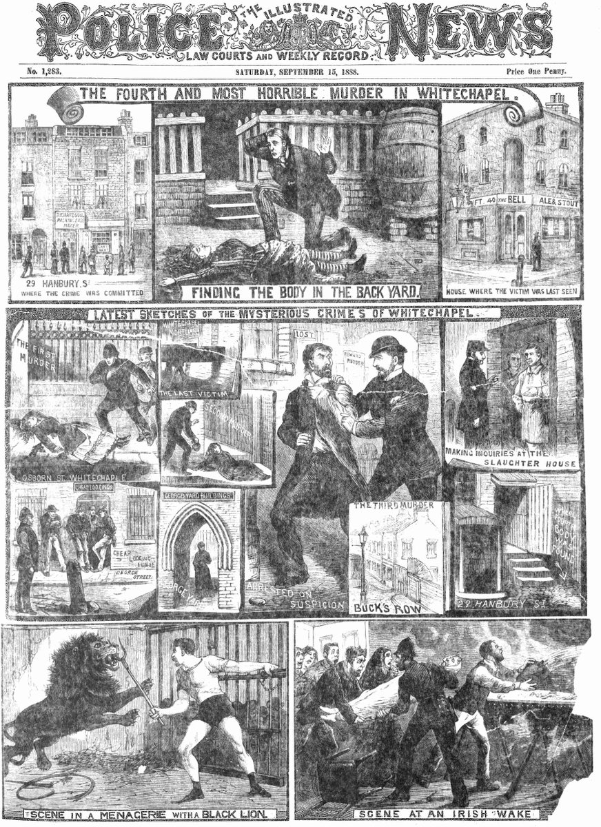 These mushroomed in the later Victorian era to include mass-circulation newspapers costing as little as a halfpenny, along with popular magazines such as The Illustrated Police News which made the Ripper the beneficiary of previously unparalleled publicity.