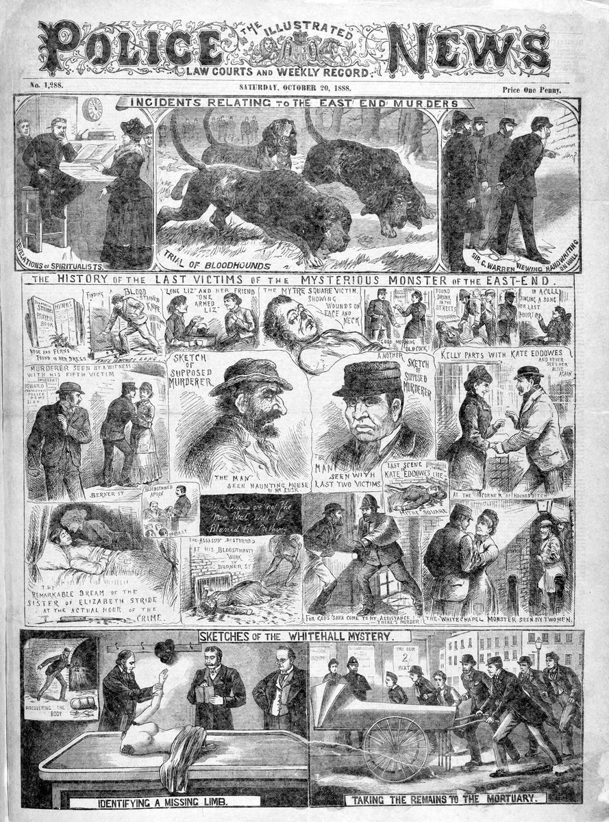These mushroomed in the later Victorian era to include mass-circulation newspapers costing as little as a halfpenny, along with popular magazines such as The Illustrated Police News which made the Ripper the beneficiary of previously unparalleled publicity.