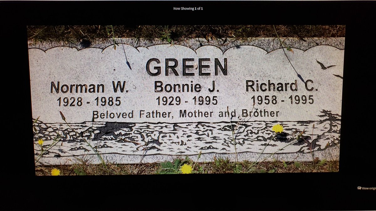 She married in 1949, divorced and married again in 1962. She and Norman Green are buried w their son Richard in Astoria, Oregon. Courtesy of  @FindaGrave