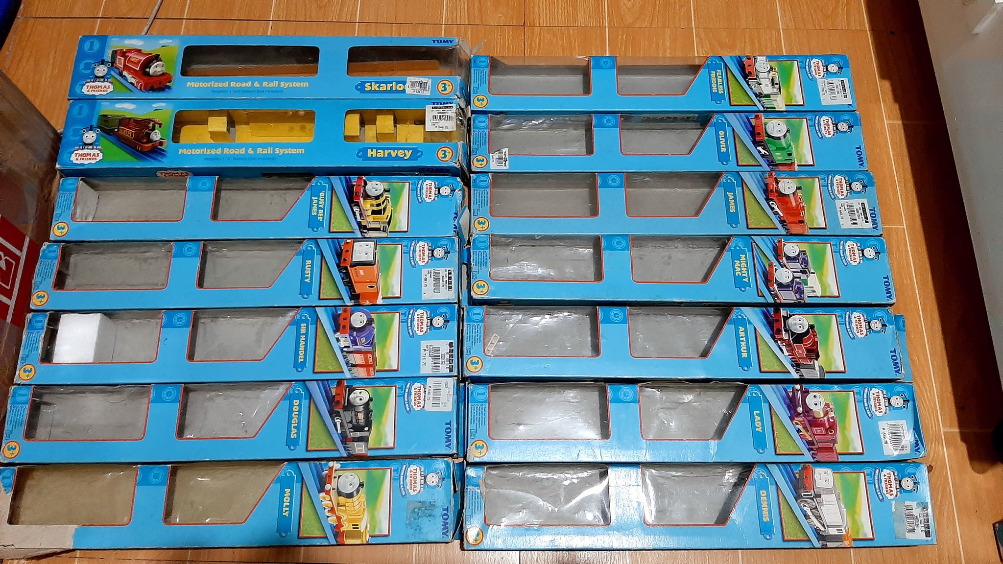 Tomy motorized road rail system sale
