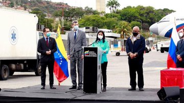 incesnoticmir's tweet photo. #3Oct|| ET del Día ➡️#SputnikVEsEsperanza 

Venezuela participa en la Fase 3 de la vacuna Sputnik V, que también produciremos en el país para salvar vidas del COVID-19, una expresión de solidaridad y hermandad por parte de Rusia con nuestra Patria. https://t.co/N2xGSqGixn