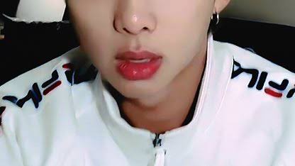 Lets talk about joon's lip. I can say that are extremely proportional
