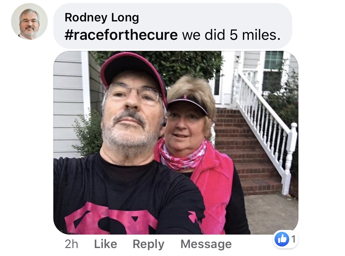 Check few of the comments and pictures being posted on Facebook. Love this.

#KomenCLT <a href="/WBTV_News/">WBTV News</a> <a href="/komencharlotte/">Komen Charlotte</a> #TeamMolly