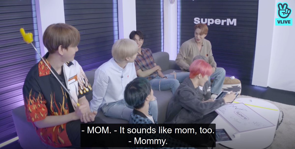53. when kai decided to call the fans MOMs