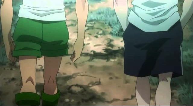 if you were not uncomfortable by the scene in greed island where he is LITERALLY STARING AT KILLUA AND GON'S ASSES WHERE THEY ARE CLEARLY UNCOMFORTABLE, i don't know what to tell you.