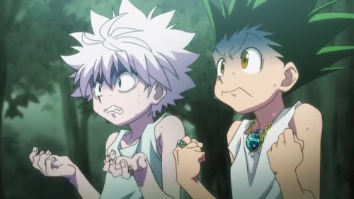 if you were not uncomfortable by the scene in greed island where he is LITERALLY STARING AT KILLUA AND GON'S ASSES WHERE THEY ARE CLEARLY UNCOMFORTABLE, i don't know what to tell you.