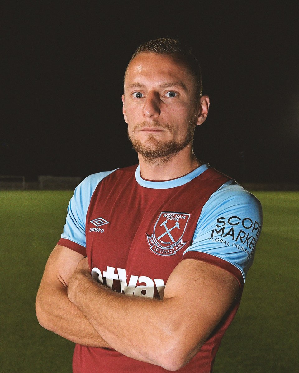 WestHam's tweet photo. Competition time! 👀

RT this post, make sure you're following us and tag a friend to be in with a chance of winning a 2020/21 Home Shirt signed by @Coufi5! ✍️ https://t.co/LexxdTsfdC
