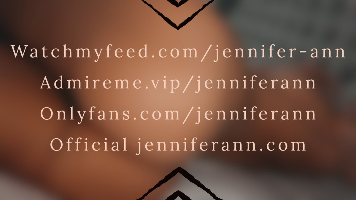 Ann official jennifer Jennifer Ann