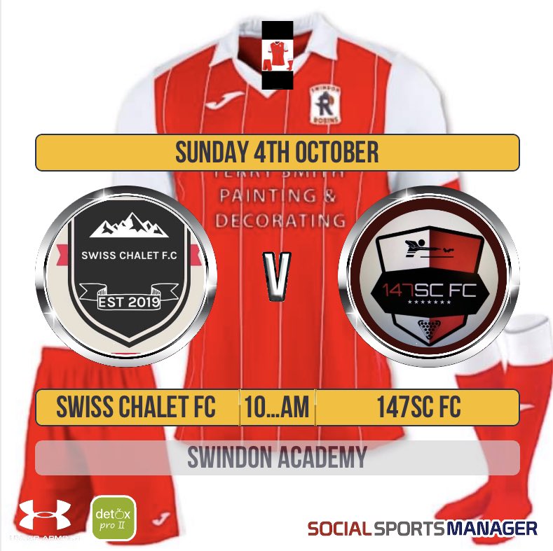 Tomorrow sees us host @147SCFC at home! We look to start getting them points on the board after an unlucky start to the season!