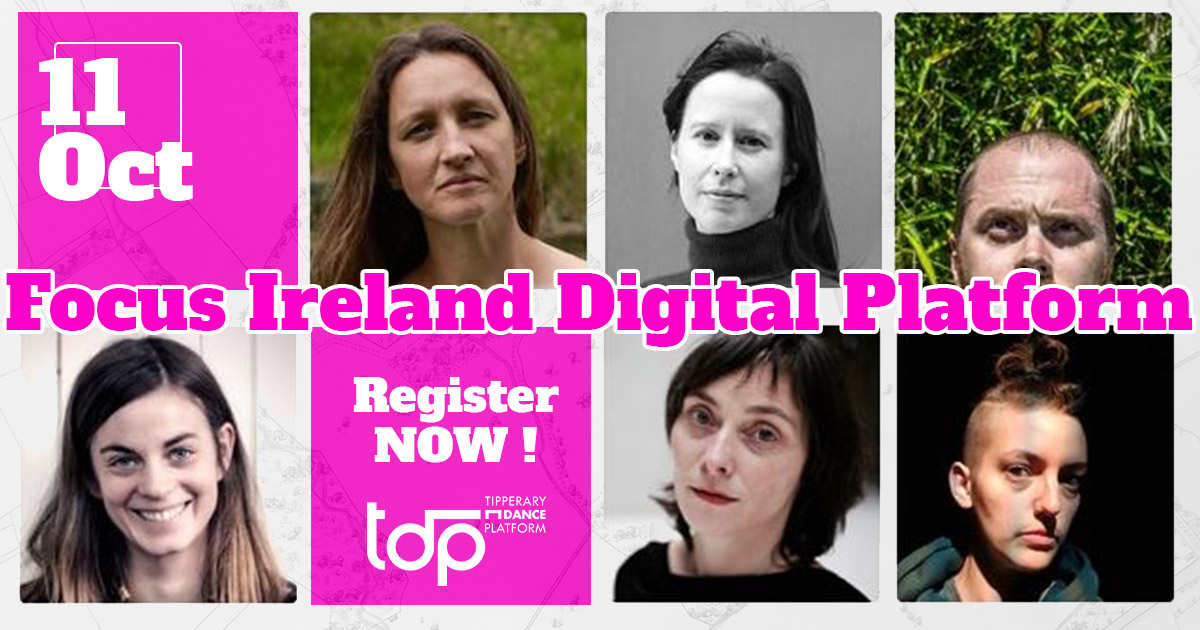 Tipperary Dance (@tdpdancefest) on Twitter photo Missed today's shows? All performances were recorded and will broadcast at the FOCUS IRELAND DIGITAL PLATFORM next Sunday 11 OCT in addition to works by <a href="/marywych/">Mary Wycherley</a> <a href="/LizRocheCompany/">Liz Roche Company</a> and @storbeag and a Q&A with <a href="/jazminchiodi/">Jazmin Chiodi</a> and the artists.
Register now -->tdpfestival.com/fidp-live-onli… Missed today's shows? All performances were recorded and will broadcast at the FOCUS IRELAND DIGITAL PLATFORM next Sunday 11 OCT in addition to works by <a href="/marywych/">Mary Wycherley</a> <a href="/LizRocheCompany/">Liz Roche Company</a> and @storbeag and a Q&A with <a href="/jazminchiodi/">Jazmin Chiodi</a> and the artists.
Register now -->tdpfestival.com/fidp-live-onli…
