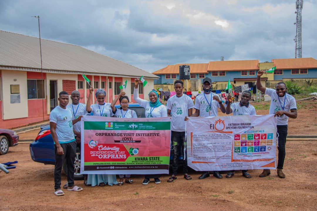 FIOFOUNDATION3's tweet photo. F.I.O in partnership with @FoundationIbi celebrates 60th Independence Day at Kwara State Children Reception Centre. We want to sincerely appreciate the founder of IBI foundation for the partnership to enjoin the initiative.
#OVI2020
#ibifoundation
#NigeriaAt60
#fiofoundation https://t.co/mivrnWGi2g