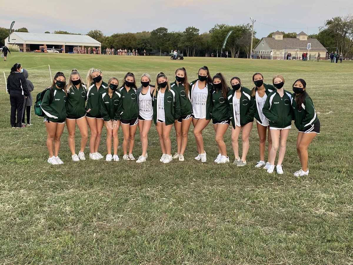 WaxahachieCHEER's tweet photo. Woodhouse Invitational @WaxahachieCC it was a great race and we loved cheering you on! #ndncheer https://t.co/BQpF1P8FCl