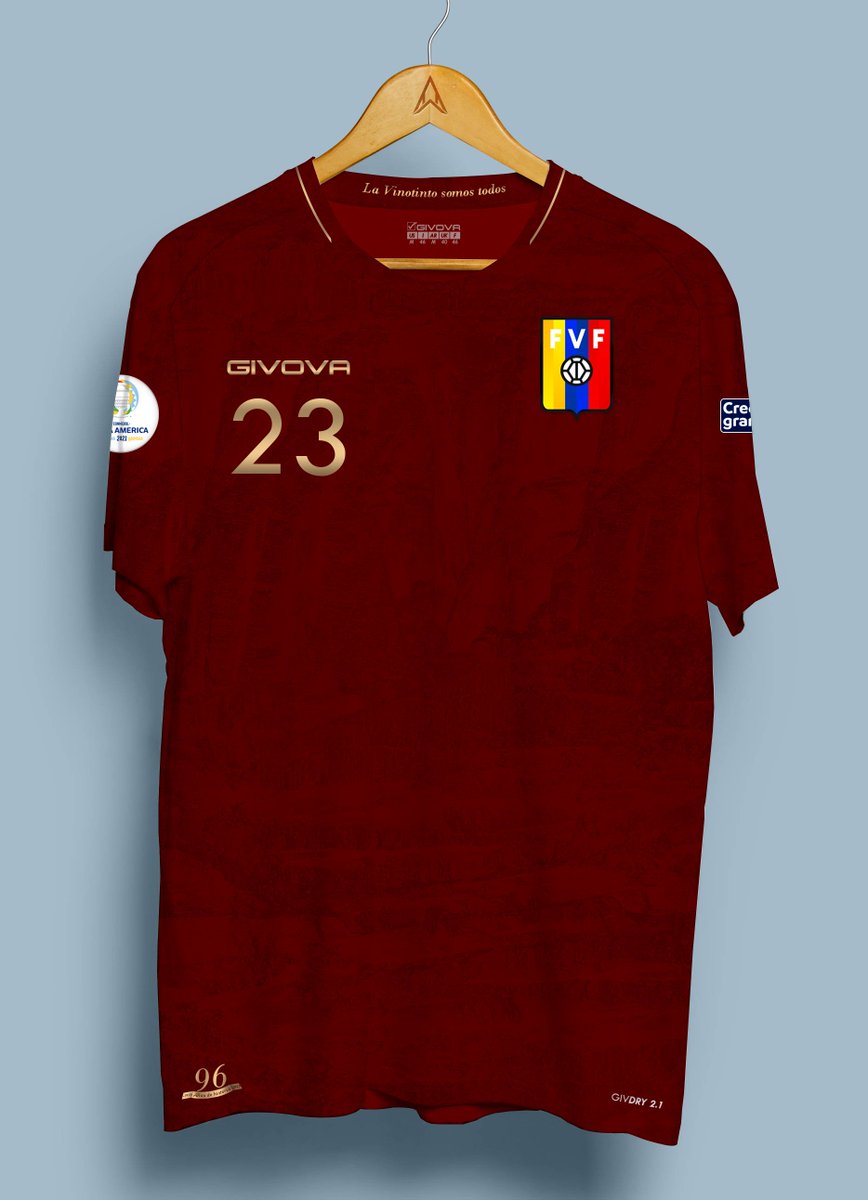 camiseta venezuela givova