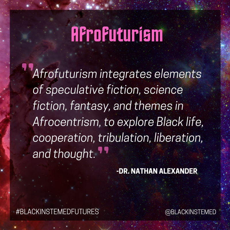 A thread! How can we integrate concepts from Afrofuturism into STEM classrooms? 

Here are some Afrofuturistic/Speculative Fiction books that would be cool to integrate into any STEM curriculum: