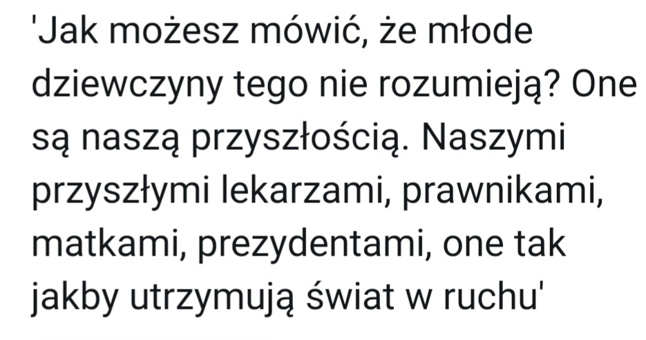 3) Słowa Harry'ego o kobietach