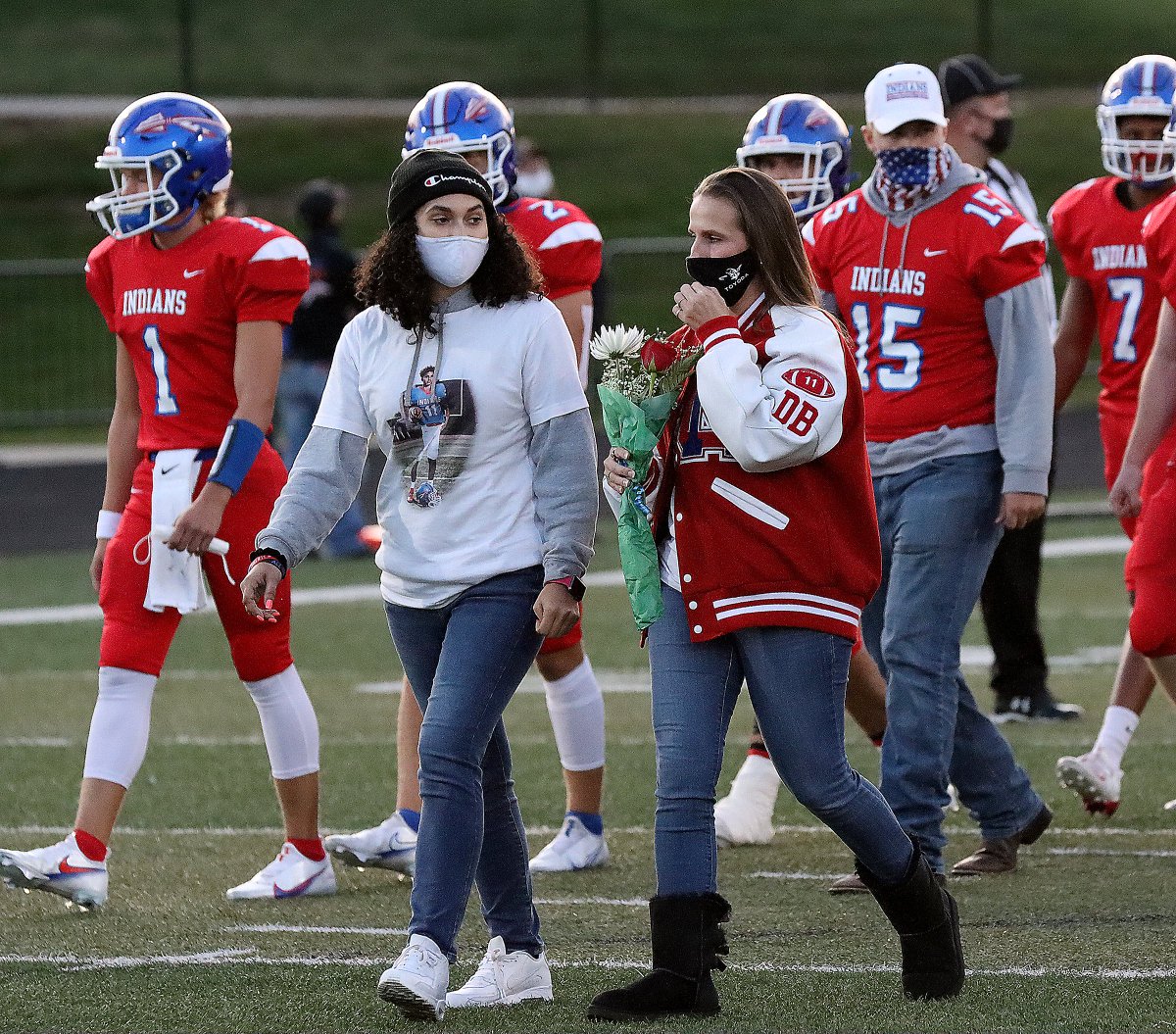 RichmondRsports's tweet photo. HIGH SCHOOL FOOTBALL
It was a special - and emotional - Senior Night on Friday at Madison Central High School
@MCentralFB 
#Mannystrong https://t.co/i84bs46wMs