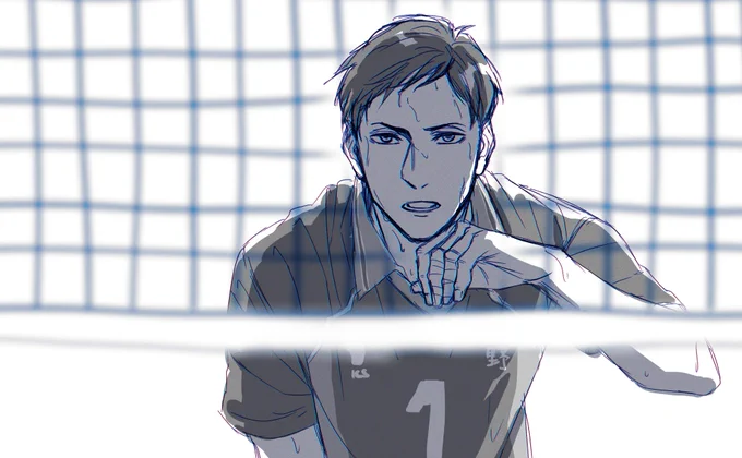 3rd year, 1st inter-high final, vs Date-Tech
.
.
#doodle #ennoshita 