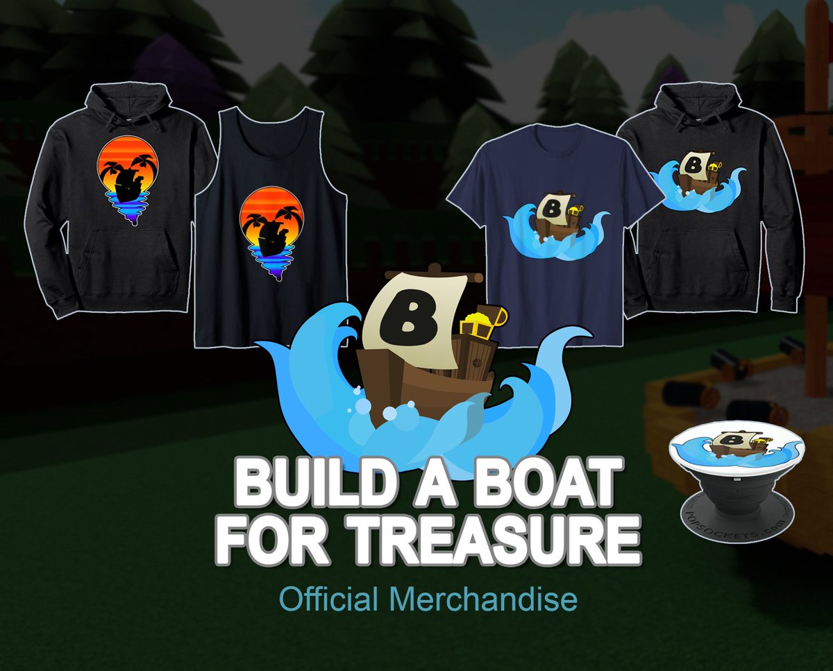 Build A Boat For Treasure On Twitter Hey All We Are Excited To Share Our Very Own Amazon Merch Page We Were Able To Partner With Roblox To Get This Page Up - roblox 2021 build a boat