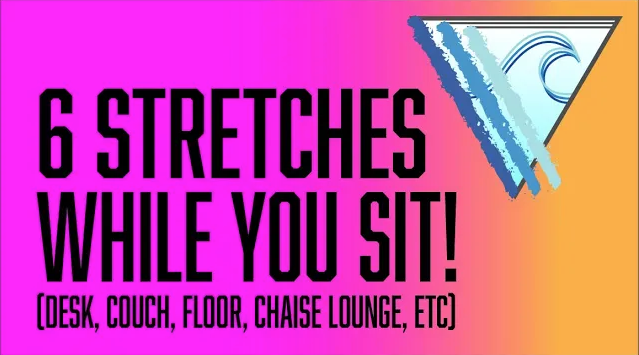3Wave_Fitness's tweet photo. 5minute Stretch in your chair! - https://t.co/RAtEH2Fvq6
#workstretch #deskstretch #stretch #homeworkout #backpain #neckpain https://t.co/HF3zuOQcWH