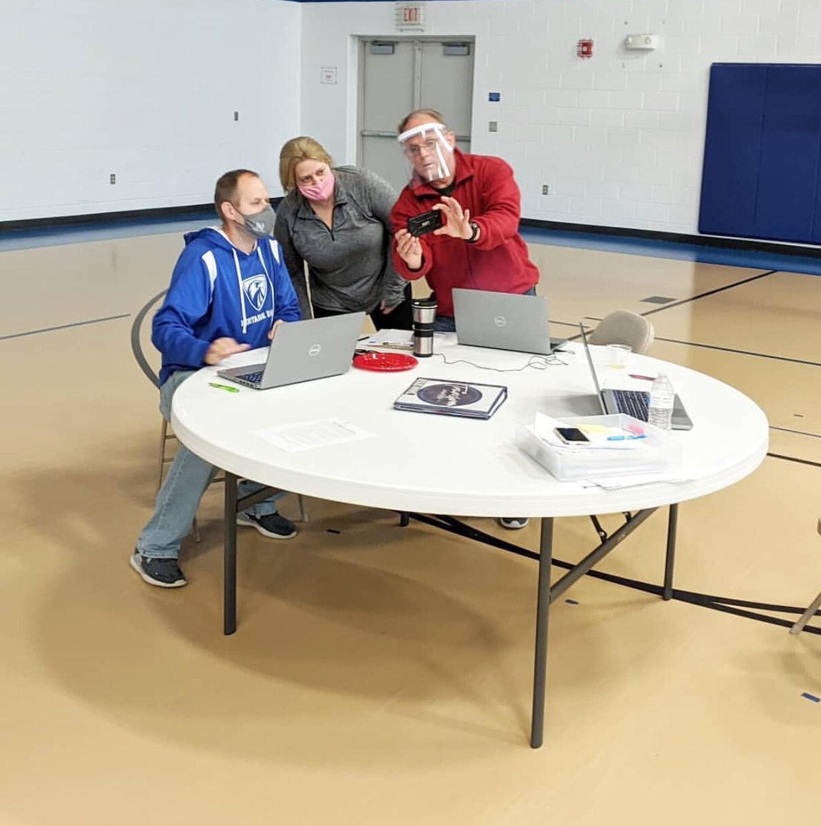 Scott_Monty_'s tweet image. While students were enjoying the start of 4-day weekend, our teachers spent the morning exploring math learning progressions and reviewing Google Classroom and remote learning strategies. #HCSLearns #HCSTransform