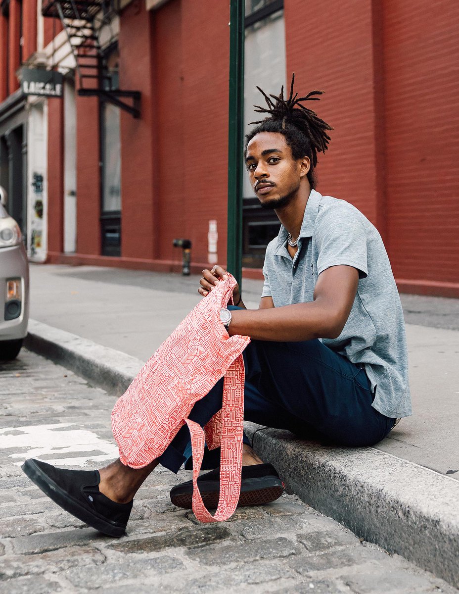 Our new collaboration with <a href="/notabag/">Notabag</a> has arrived. Take a closer look at the new Hello World bag here > thecity.works/notabag/