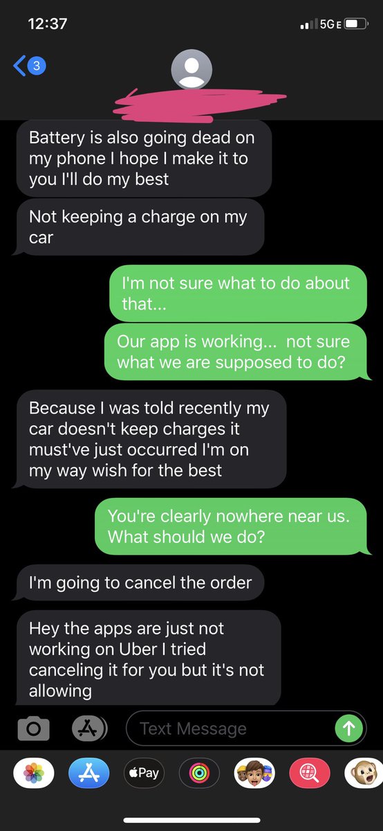 emmabe84's tweet photo. @UberEats I’ve waited an hour and a half for our order just for the driver to say “sorry my phone is dying I can’t make it or cancel” and now I can’t cancel either and I can’t find a way to contact you. https://t.co/pnXFj2hk9q