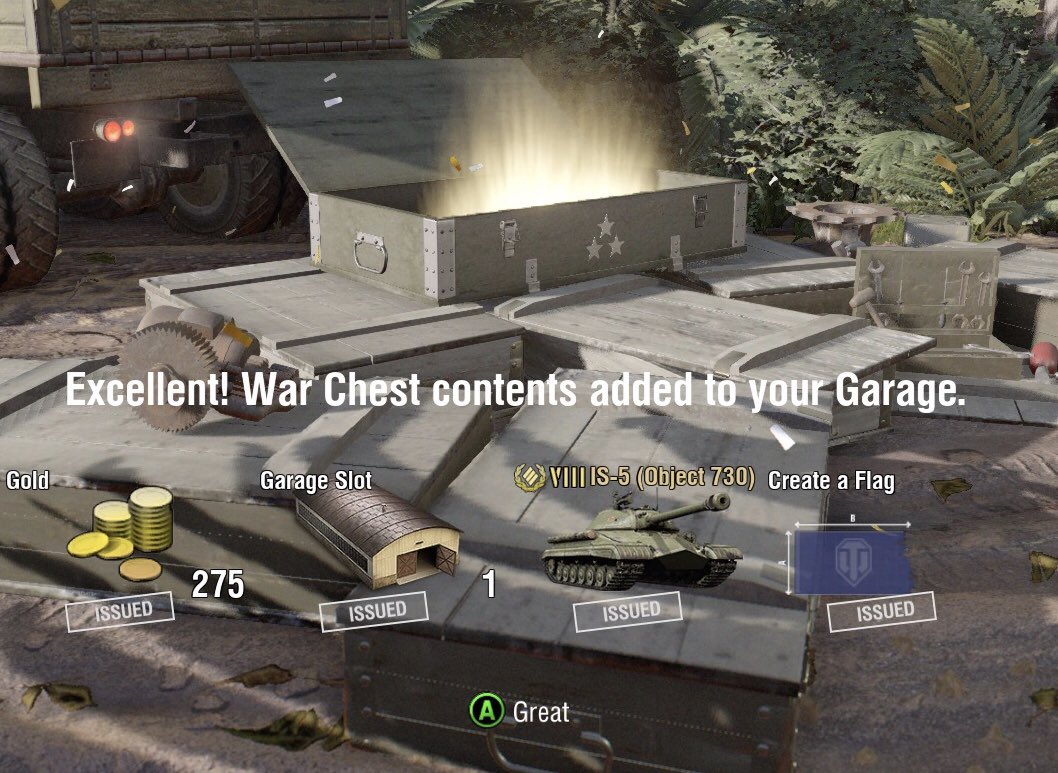 UrbanProfStL's tweet photo. #WarChests have their moments! Thanks, @WoTConsole https://t.co/lBFIIqArYg