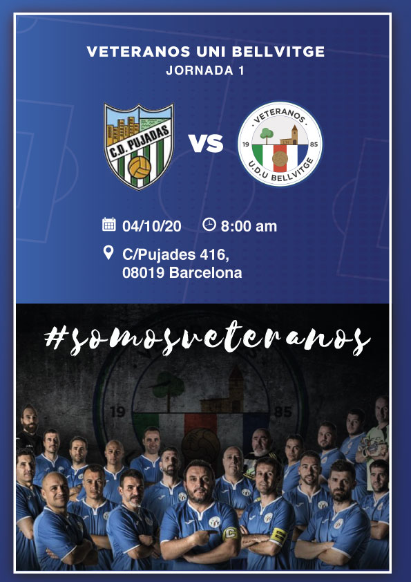 VBellvitge's tweet photo. Mañana empezamos la liga en el campo del C.D PUJADES, el equipo buscará los tres primero puntos para estrenar la categoría con buen pie.

#somosveteranos #seguimenjoc #futcat #EsportLH #LHospitalet 
@UniBellvitge https://t.co/WIabsmEKEe
