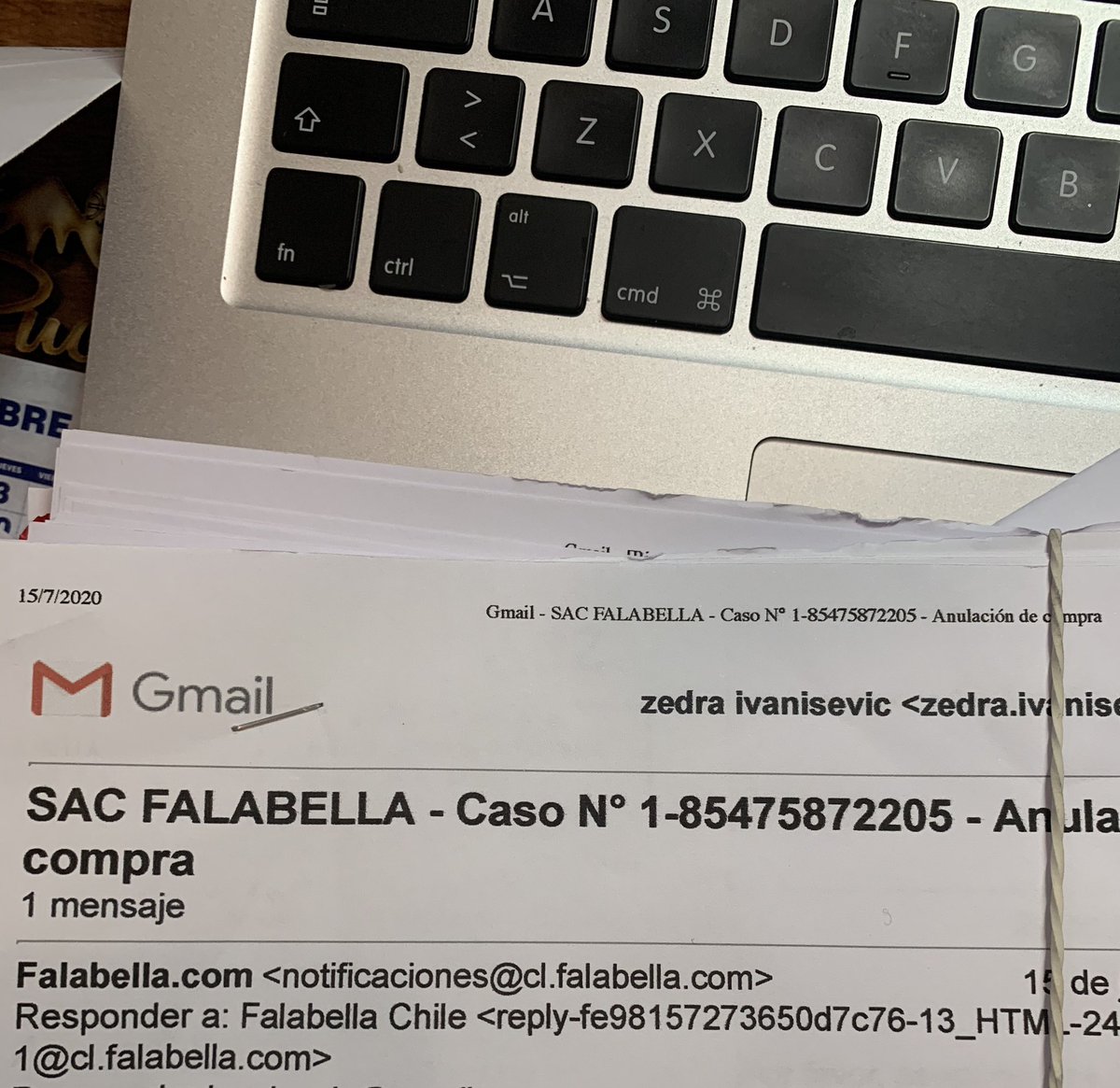 zivanisevic's tweet photo. @FalabellaAyuda  Espero respuesta do $ 30.990 la devolución https://t.co/rm7K52lhCy