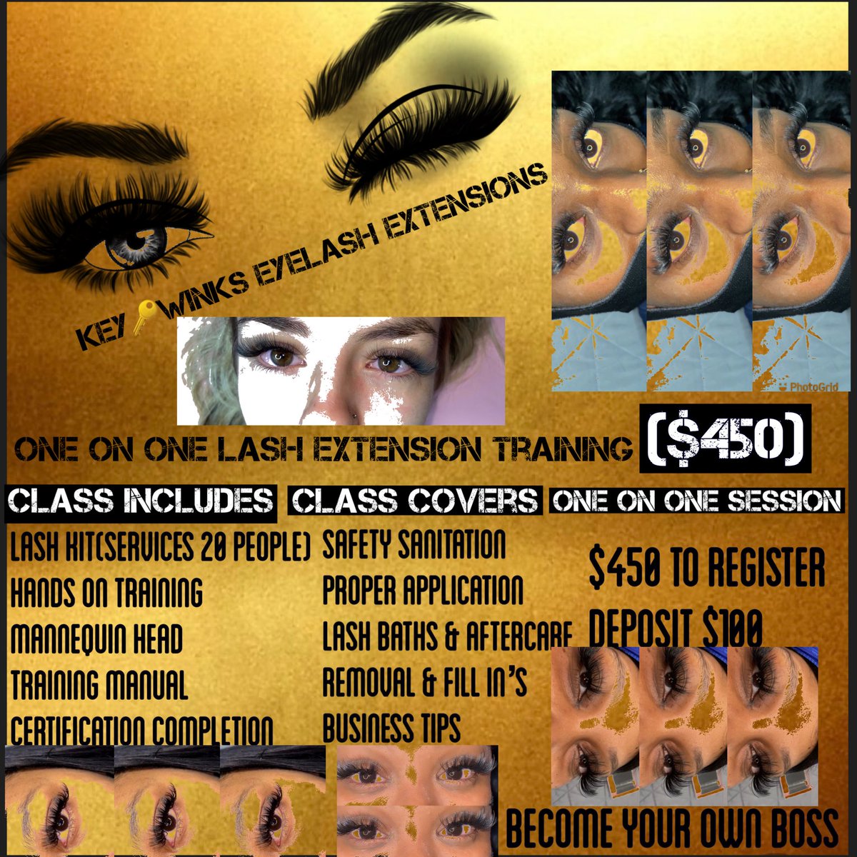 Make your 9-5 check in 1 day‼️ BECOME YOUR OWN BOSS LADIES💅🏽 once I seen I can make $800 just in a day I quit my job🥰 lash extensions will not fail you💞 TEXT(248)906-6427 for more details on registering #DETROITLASHTECH #MICHIGANLASHTECH #DETROITLASHTRAINING