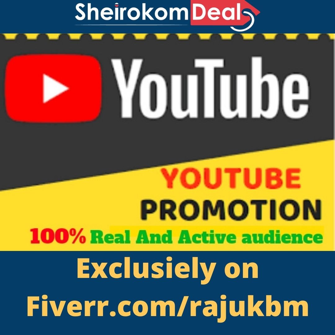 I will do organic YouTube video promotion with blogs campaigns. Contact me: fiverr.com/share/1Kkel9 #youtube #youtuber #instagram #music #love #like #follow #tiktok #youtubers #spotify #video #youtubechannel #memes #gaming #facebook #subscribe #explorepage #instagood #twitch