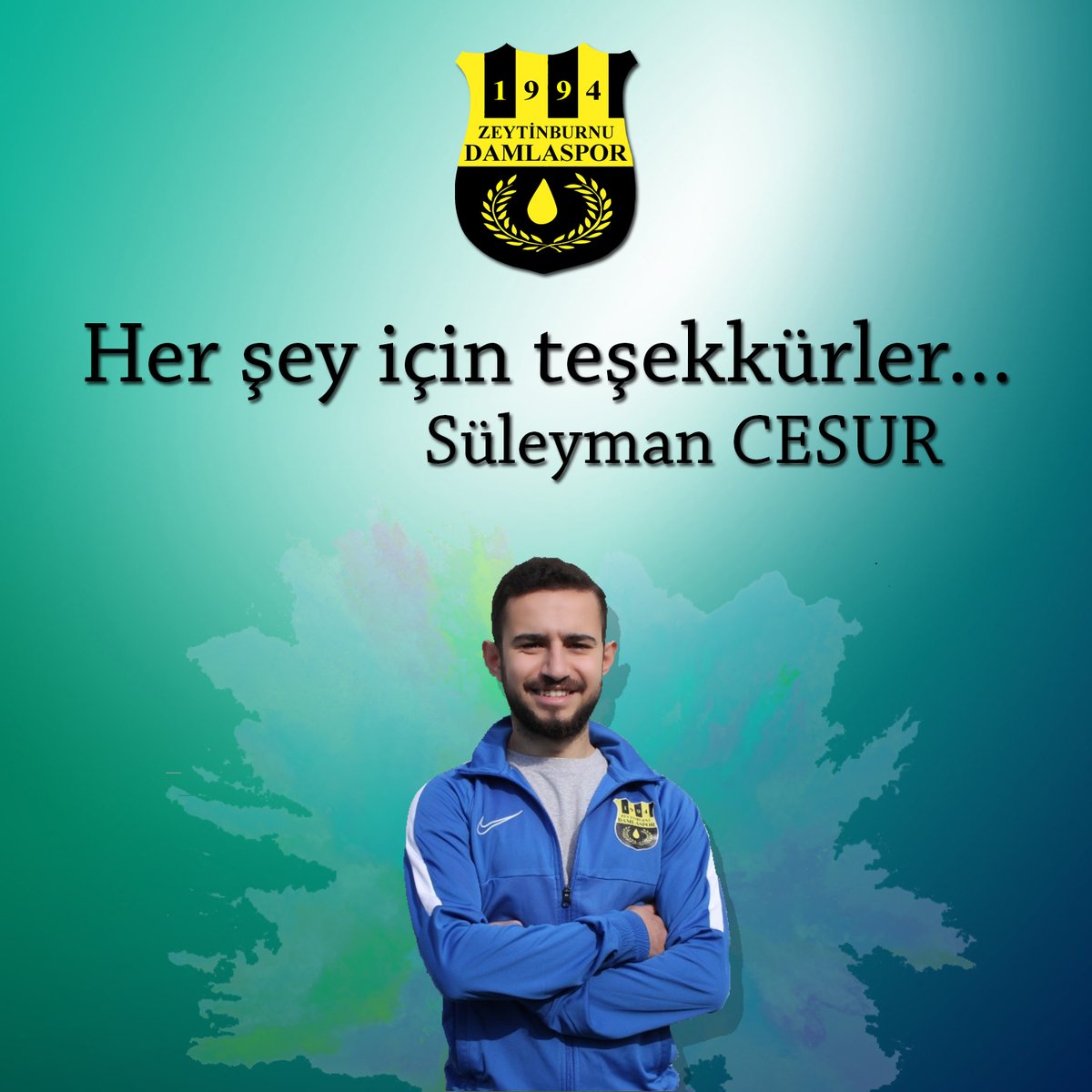 2019 - 2020 sezonunda Damlaspor çatısı altında antrenörlük yapan Süleyman CESUR ile karşılıklı anlaşarak yollarımızı ayırmış bulunmaktayız.

Damlaspor’a katkılarından dolayı kendisine teşekkür ederiz.